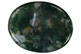 Moss Agate Worry Stones - 1.5" Size - Photo 3